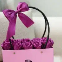 گل روبانی|گل مصنوعی|پرند, فاز ۰|دیوار