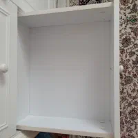 کمد و کتابخانه برند ساحل چوب به همراه تخت