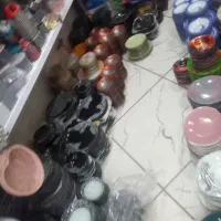 ظرف شیشه ای طرح دار|ظروف سرو و پذیرایی|قم, حنیف نژاد|دیوار