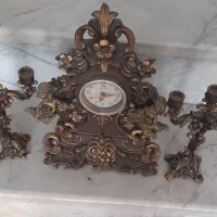 سرویس ساعت و شمعدانی