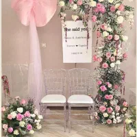 دیزاین گل آرایی، دیزاین عقد،دکور نامزدی،دکور عروسی|خدمات پذیرایی، مراسم|شیراز, گویم|دیوار