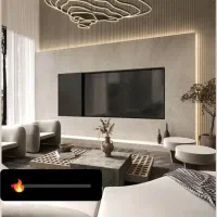 نصب تلویزیون روی دیوار led lcd