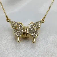 گردنبند پروانه مگنتی