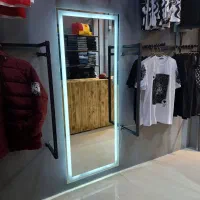آینه قدی مستطیل بک لایت تولیدی