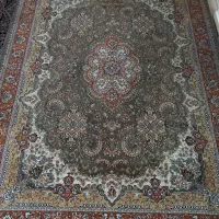 فرش 9 متری ماشینی رنگ گردویی ( جم ) بدون سوختگی