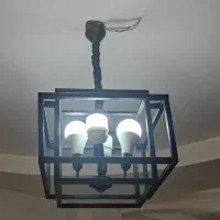 لوستر فلز سبک|لوستر و چراغ آویز|کرج, شاهین‌ویلا|دیوار