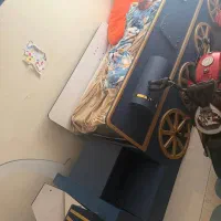 تخت کودک ۲در ۹۰ سایز مدل قطار
