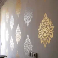 طراحی به سبک کاغذ دیواری|خدمات پیشه و مهارت|کلاچای, |دیوار