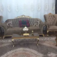 مبل راحتی نیمه استیل