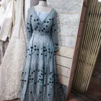 کرایه لباس مجلسی کریستال دوزی