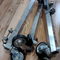 سه پایه چرخدار آنتیک و حرفه ای|دوربین عکاسی و فیلم‌برداری|کرج, کوی مهر|دیوار