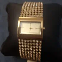 ساعت زنانه Dkny طلایی استیل، اصل و نو