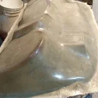 تخته فایبرگلاس سه بعدی سیستم صوتی شاهین خام|قطعات یدکی و لوازم جانبی|معصومیه, |دیوار