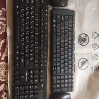 دو عدد موس و کیبورد نو پلمپ