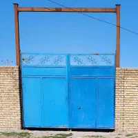 درب حیاط پارکینگ باغ گاراژ  اهن سنگین  ساخت سفارشی