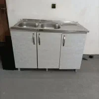 کابینت ام دی آف وسینگ دو لگنه و آب چکان|مصالح و تجهیزات ساختمان|کیاشهر, |دیوار