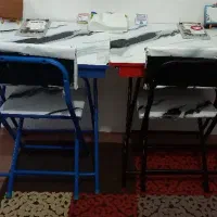 یک عدد میز تحریر|میز تحریر و کامپیوتر|مشکین‌دشت, |دیوار