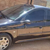 فروش پژو ۲۰۶ تیپ ۵مدل ۹۳ رنگ مشکی چند تیکه رنگ