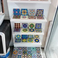 کاشی رنگی و سنتی