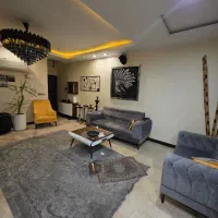 مبل راحتی ۷ نفره لمسه کار شده شیک پارچه خارجی