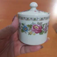 عتیقه های جذاب قندان ترمه ژاپن کریستال آلمان