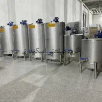 دیگ شیر جوش دستگاه پخت و پز پاتیل پروسس تانک 100|ماشینآلات صنعتی|یزد, |دیوار