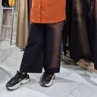 واید لگ شلوار جین