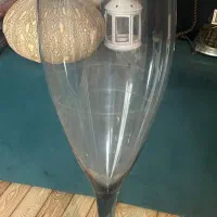 گلدان شیشه ای بزرگ