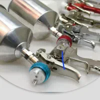 پیستوله ، کاسه پیستوله ، شلنگ فنری باد،کوپلینگ