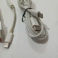 کابل شارژ اپل ۲ عدد به علاوه یک رابط