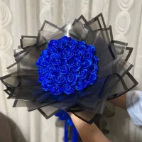 دسته گل و باکس گل روبانی،کادویی خراب نشدنی