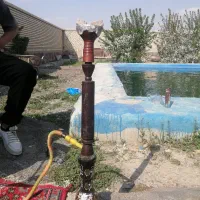 قلیان چوب سرخ اصلی کوک