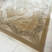 فرش ۹ متری تمام برجسته در حد نو