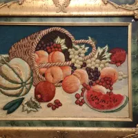 تابلو فرش دستباف نقش برجسته