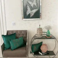 کنسول و صندلی استیل|بوفه، ویترین، کنسول|رشت, چله خانه|دیوار