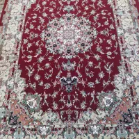 دو تخته فرش ۶ متری زمرد