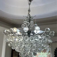 لوستر کریستال گوی