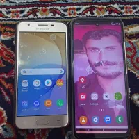 یگ گوشی J5p سالم کارتون نداره یکی هم A55 است