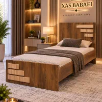 تخت تک نفره هما انتیک( صنایع چوبی خاص)
