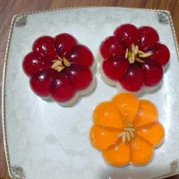 دسر دو رنگ شیک