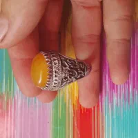 انگشتر و سنگ