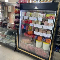 یخچال دوطرف دو درب میزپیشخوان استیل