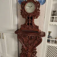 ساعت ایستاده چوبی