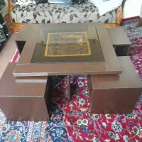 میز عسلی. ام دی اف. در حد نو