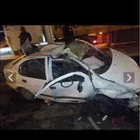 فروش خودر تیبا تصادفی مدل ۹۱