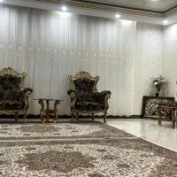 فروش مبل سلطنتی کارکرده ۹ نفره با جلو مبلی و عسلی|مبلمان خانگی و میز عسلی|مریوان, |دیوار