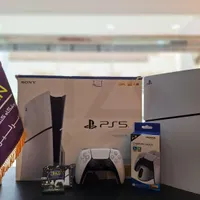 PS5اسلیم درایو اروپا با پایه شارژر تک دسته