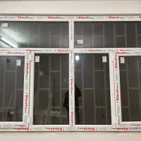 درب و پنجره دوجداره UPVC آلومینیوم ضمانتی