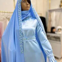 ست لباس عقد اقتصادی عروس چادر عبا روسری یا هدشال|لباس|قم, بلوار امین و ساحلی|دیوار
