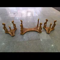 جلو مبلی و عسلی استیل